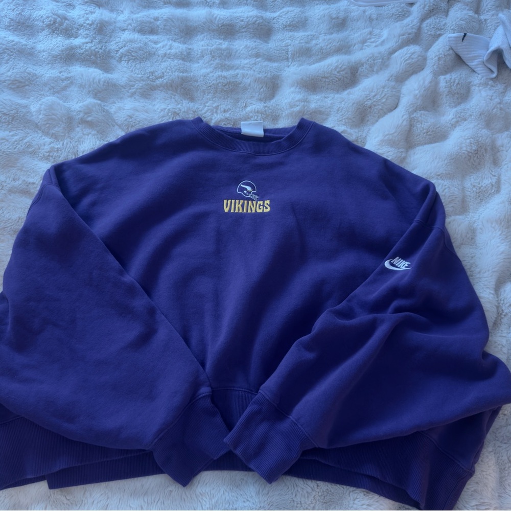 Vikings Nike crewneck